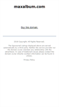 Mobile Screenshot of maxalbum.com